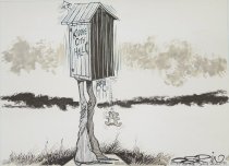 George Forbes and Mayor Kucinich shake hands at peace parley